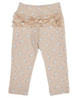 Unicorn Ruffle Legging Ivory