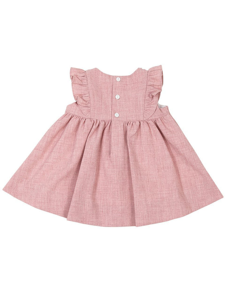 Smocked Pink Dress