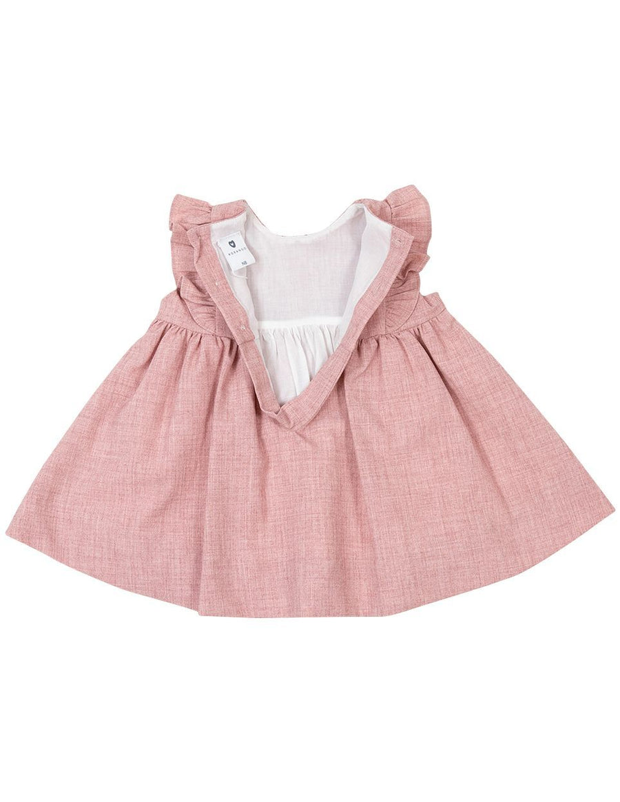 Smocked Pink Dress