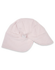 Cotton Legionnaires Sun Hat Dusty Pink Stripe