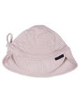 Cotton Legionnaires Sun Hat Dusty Pink Stripe