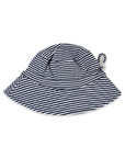 Cotton Sun Hat Navy Stripe