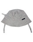 Cotton Sun Hat Grey Marle