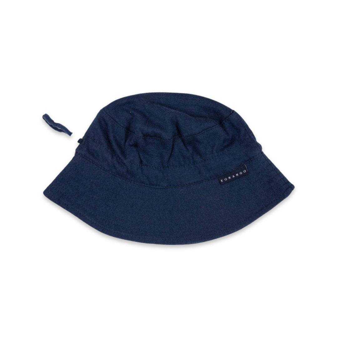 Cotton Sun Hat Navy